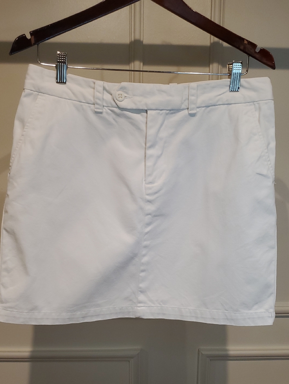 Ralph Lauren Sport White A-Line Skirt Size 8  4 Pockets
